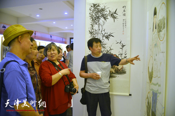 天津美院六画家作品展