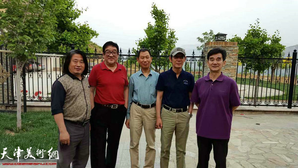 左起：孙富泉、卢贵友、庞连元、王印强、张杰