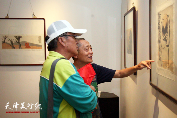 笔墨·心境—姑苏三杰当代文人画展在大雅书画院开幕。