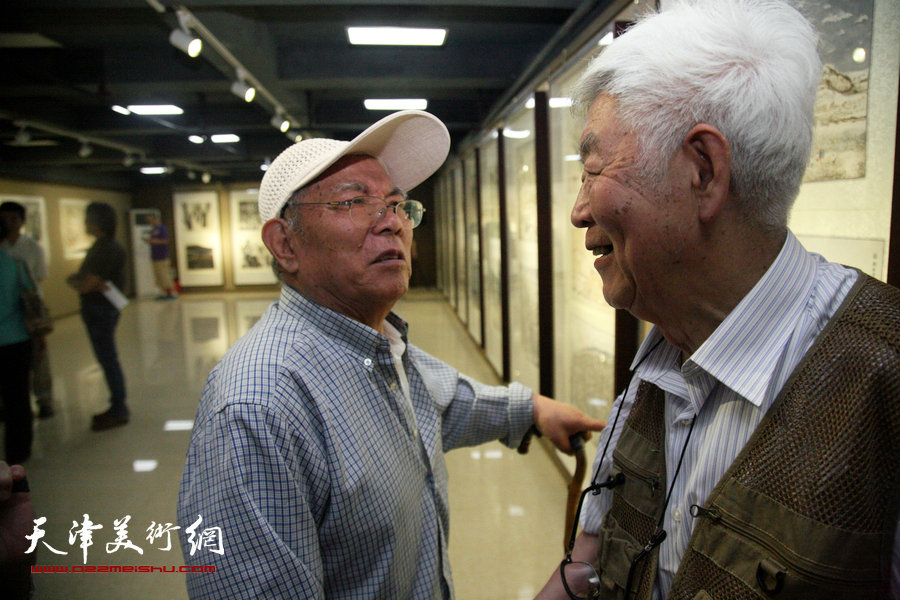 夕阳余晖—张万夫、苗佳硕绘画作品展