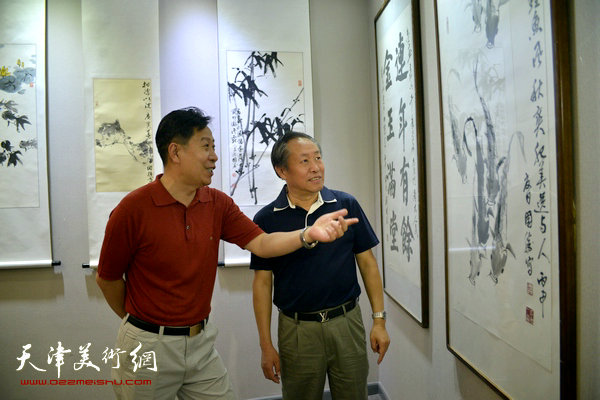 刘国胜、李增亭花鸟画作品展