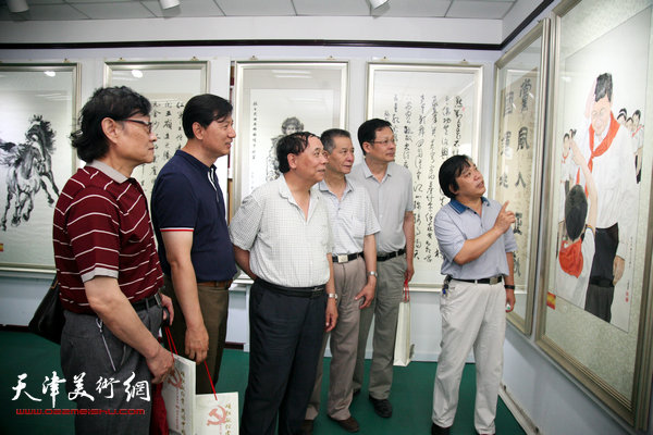 河东区纪念中国共产党成立95周年书画作品展