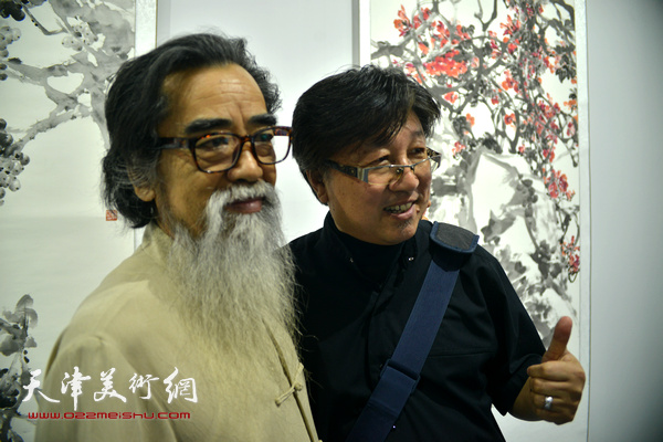 姚占元、宗桂民花鸟作品展在天津美术网艺术馆开展