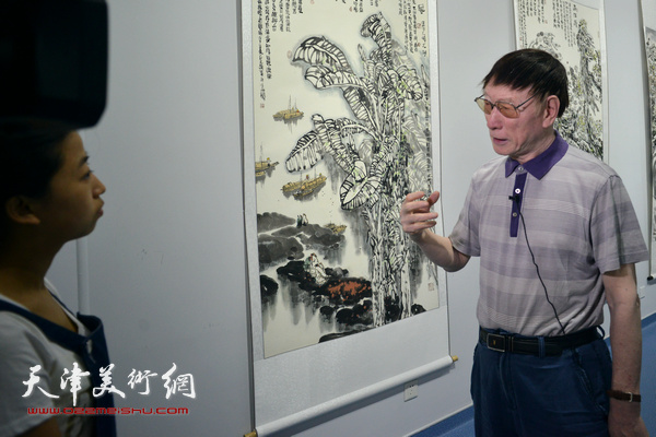姚占元、宗桂民花鸟作品展在天津美术网艺术馆开展