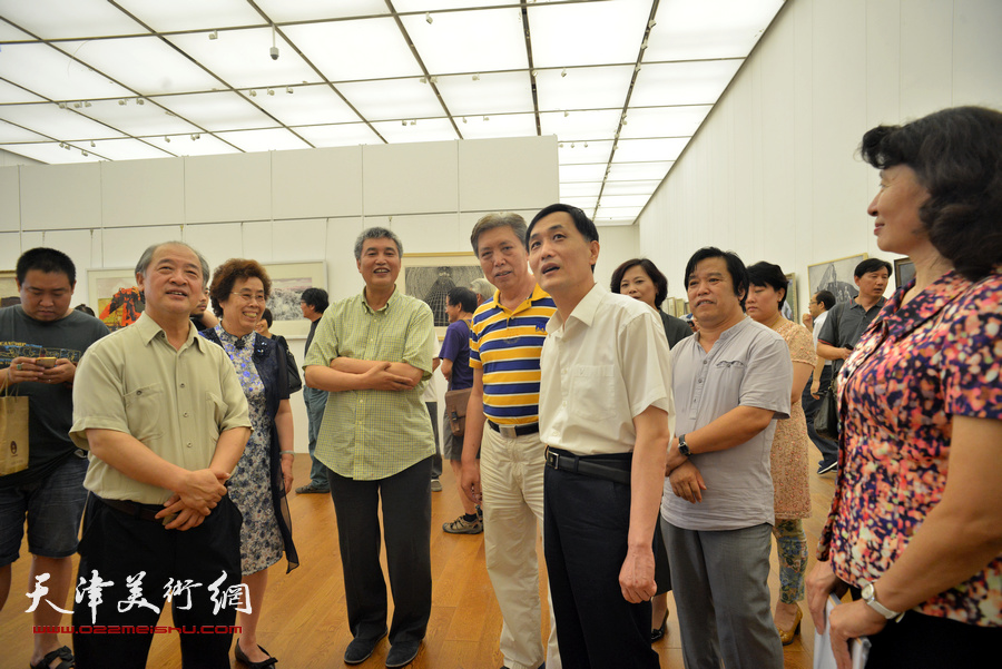 天津市庆祝中国共产党成立95周年美术作品展