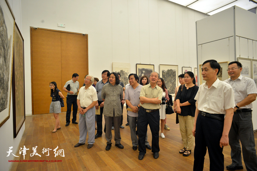 天津市庆祝中国共产党成立95周年美术作品展