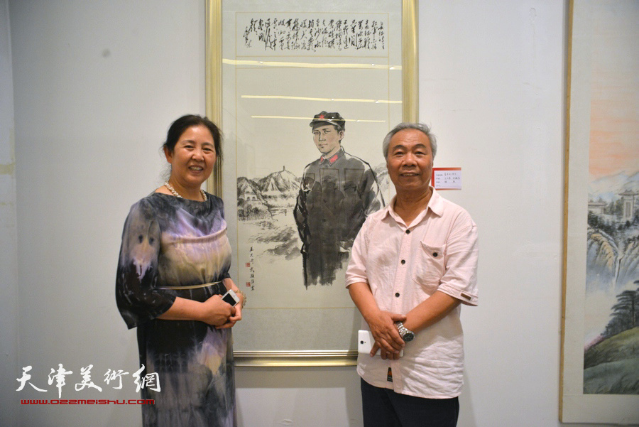 天津市庆祝中国共产党成立95周年美术作品展