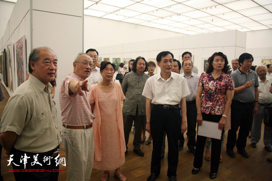 天津市庆祝中国共产党成立95周年美术作品展