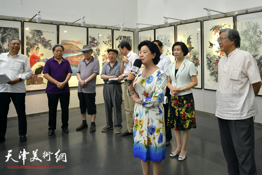 “南国荔枝红”画展