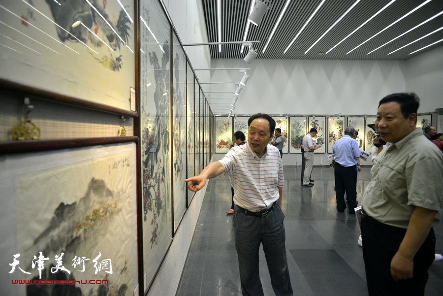 “南国荔枝红”画展