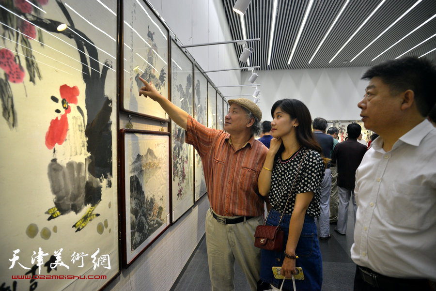 “南国荔枝红”画展