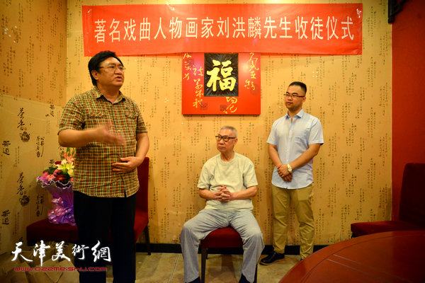 冀州市文广新局局长张庆振到场致贺。