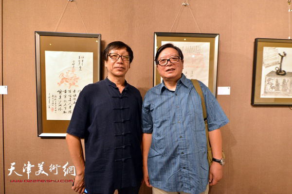 “我拓我家—李瑾传拓精品展”在天津高新区智慧山艺术中心开幕