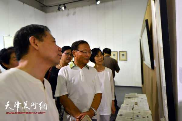 “我拓我家—李瑾传拓精品展”在天津高新区智慧山艺术中心开幕