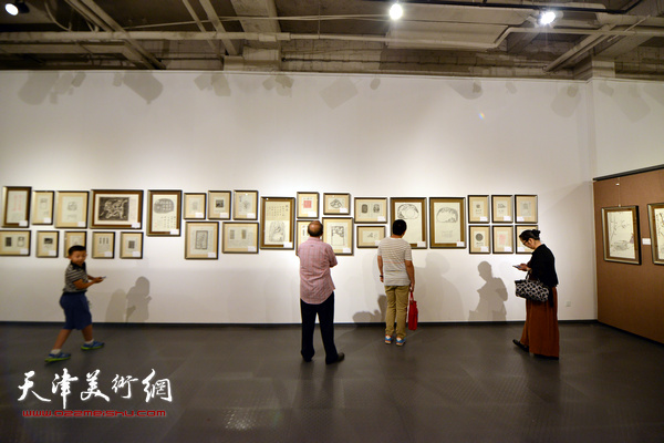 “我拓我家—李瑾传拓精品展”在天津高新区智慧山艺术中心开幕