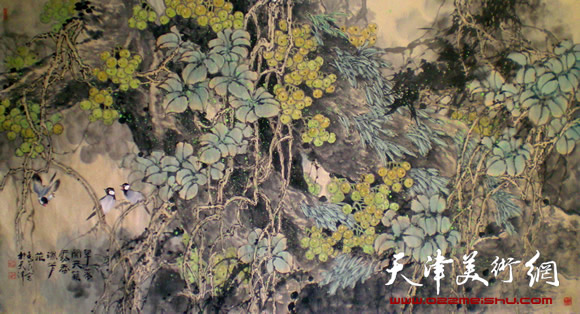 王惠民作品《露香湿芳菲》