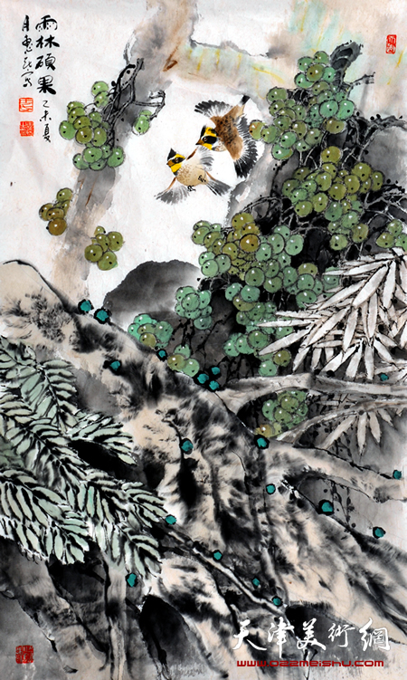 王惠民作品《雨林硕果》