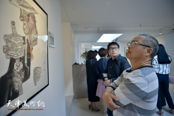 “多维度的祈福·姚海峰中国画作品展”在津举行。