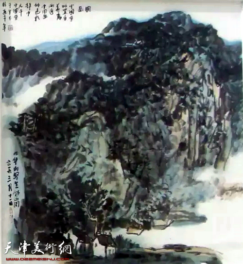 水墨澄怀-包头水墨画院中国书画名家作品欣赏