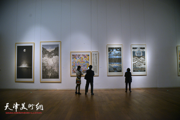 “第二届文化中国·全球华人书画展”现场