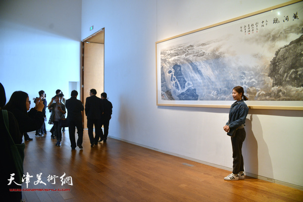 “第二届文化中国·全球华人书画展”现场