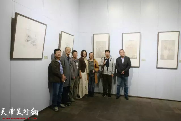 “吾境·津门六家展”现场。