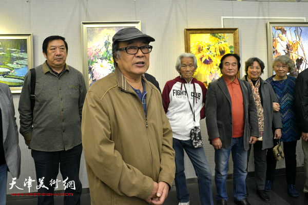 著名花鸟画家郭书仁祝贺。