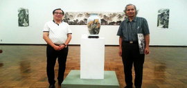 “陈钢中国山水画展”在日本筑波美术馆开展
