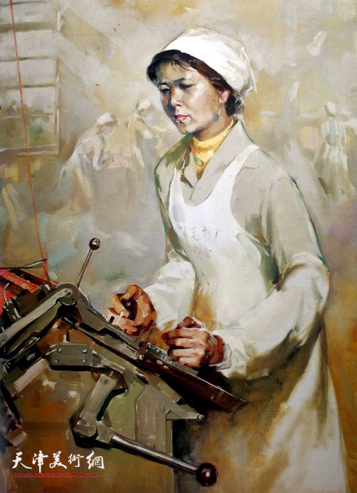 张世范作品：《劳模》 1981