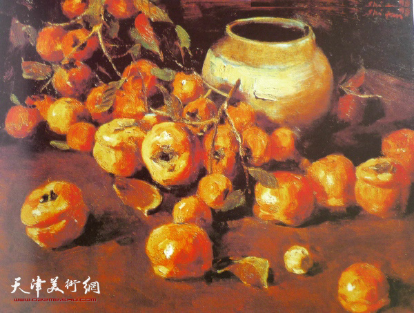 张世范作品：《柿子》 1998