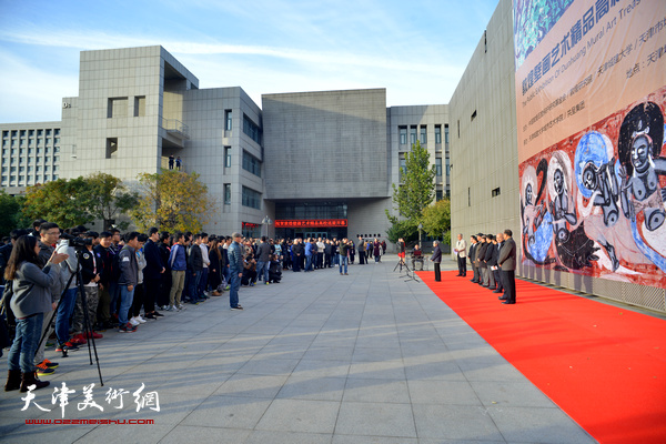 敦煌壁画艺术精品高校公益巡展-天津城建大学站