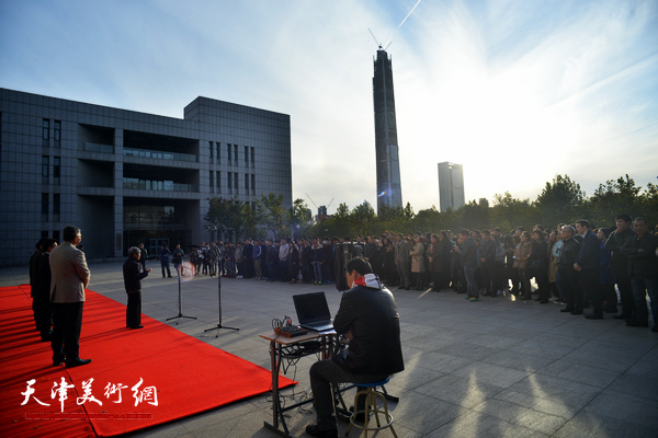 敦煌壁画艺术精品高校公益巡展-天津城建大学站