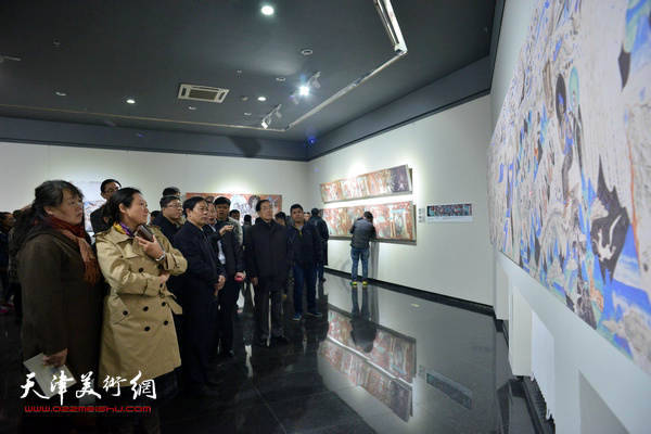 敦煌壁画艺术精品高校公益巡展-天津城建大学站