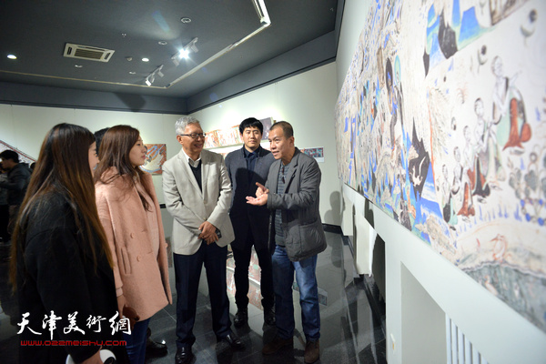 敦煌壁画艺术精品高校公益巡展-天津城建大学站