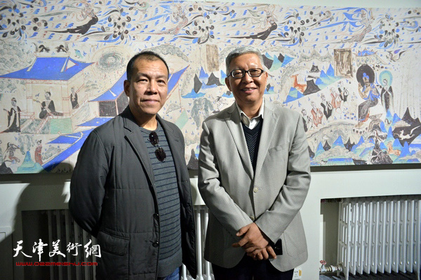 敦煌壁画艺术精品高校公益巡展-天津城建大学站