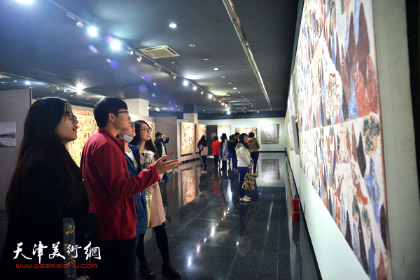 敦煌壁画艺术精品高校公益巡展-天津城建大学站