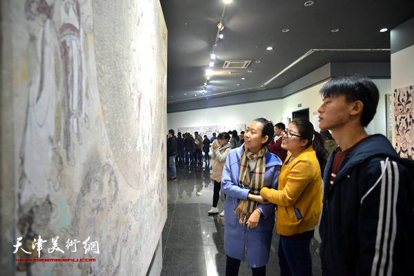 敦煌壁画艺术精品高校公益巡展-天津城建大学站