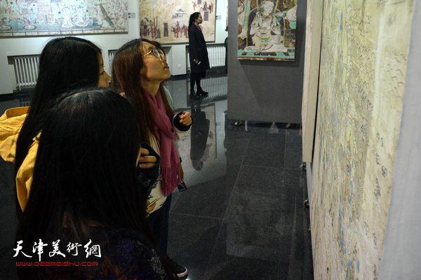 敦煌壁画艺术精品高校公益巡展-天津城建大学站