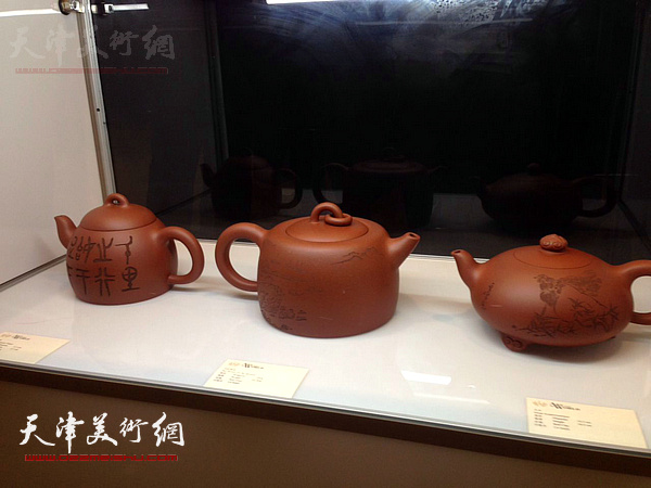中国艺术大师孙其峰的紫砂作品成为展览一大亮点。