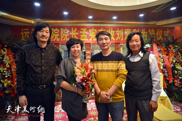 著名画家孟宪奎收刘惠利为徒传授三多真言
