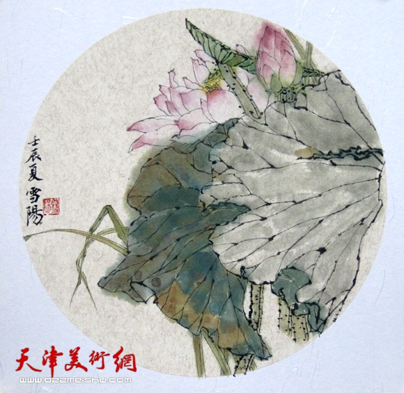 庄雪阳作品《荷》