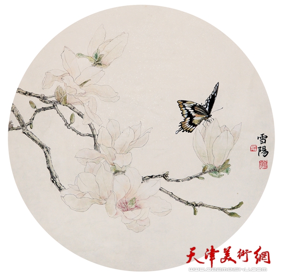 庄雪阳作品《玉树留芳》