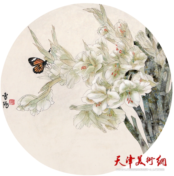 庄雪阳作品《菖蒲》