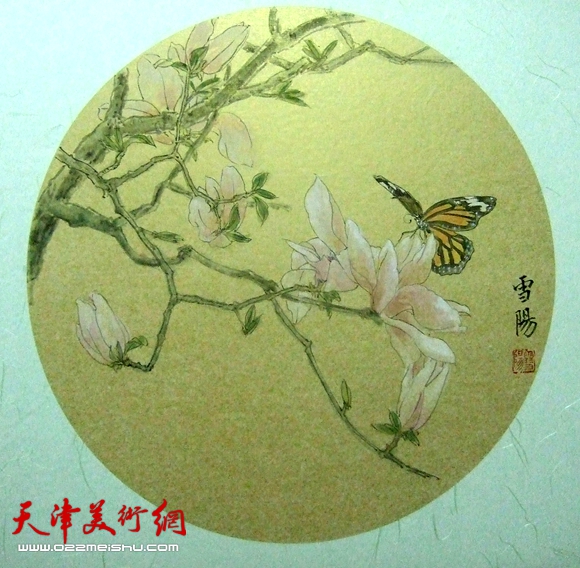 庄雪阳作品《圆光之一》