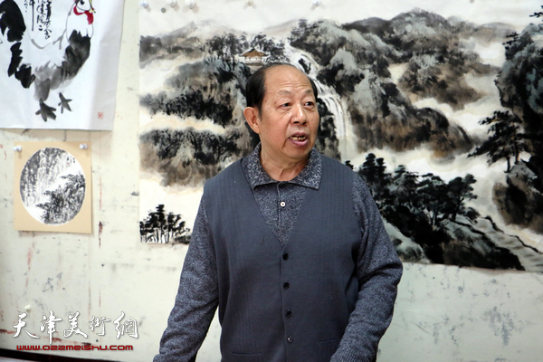 天津青基会书画院成立二周年
