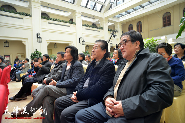 左起：于力、吴景玉、吕宝珠、卢贵友在启动仪式上。