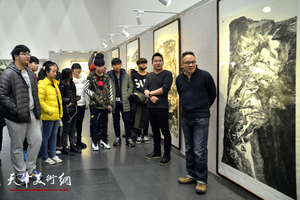 何宁、唐睿、杜小龙三人水墨展