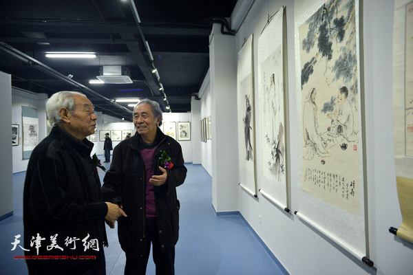 刘君礼师生展