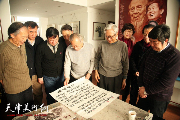 百中国画院走访刘荫祥艺术工作室