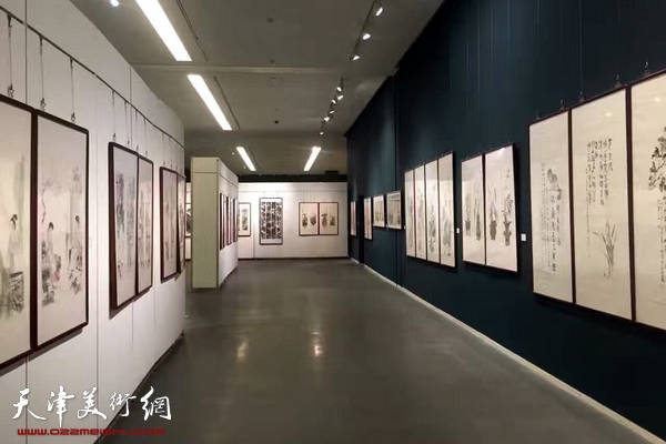 津门画语—书画名家四条屏展